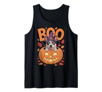 Costume Heeler su Zucca Halloween Australian Cattle Dog Canotta