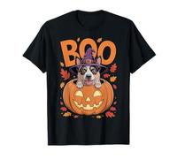 Costume Heeler su Zucca Halloween Australian Cattle Dog Maglietta