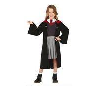 COSTUME HERMIONE CARNEVALE MAGO MAGA VESTITO SCUOLA DI MAGIA HARRY POTTER ABITO
