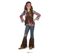 COSTUME HIPPIE BAMBINA TG. 5-6 ANNI