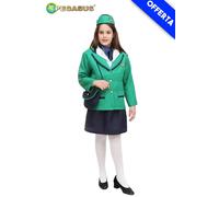 COSTUME HOSTESS BAMBINA VESTITO CARNEVALE PEGASUS MESTIERI