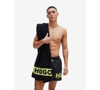 Costume HUGO Big Logo Swim nero verde - S