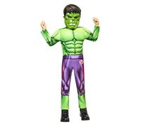 COSTUME HULK BLACK LINE - TAGLIA S 7-8 ANNI