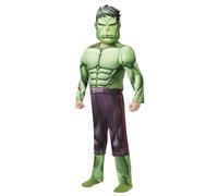 Rubie's, costume ufficiale Marvel Avengers Hulk, per bambini, costume da supereroe