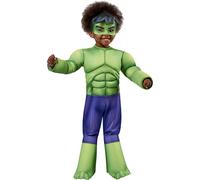Costume Hulk Deluxe per Bambini - Taglia XS - 2/3 anni