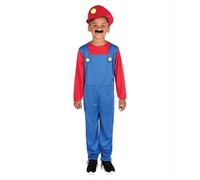 COSTUME IDRAULICO SUPER MARIO BROS - TAGLIA XS 5-6 ANNI