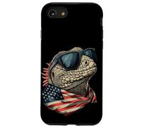 Costume Iguana America per gli amanti della lucertola e dei rettili Custodia per iPhone SE (2020) / 7/8