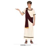 Costume imperatore romano bambino Cesare tunica antica Roma Augusto carnevale