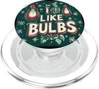 Costume impertinente Big Bulbi per gli amanti del discorso di Natale divertente PopSockets PopGrip per MagSafe