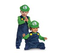 Costume Infantile Posh Di Luigi Super Mario Bros. | 6-12 Mesi