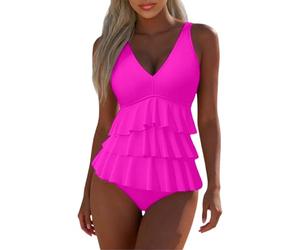 Costume Intero Donna Schiena Nuda Due Pezzi Costume da Bagno Comodo da Donna, Due Pezzi, Adatto per La Spiaggia, Costumi Bagno Donna, Eleganti Bikini Donna Mare Brasiliana
