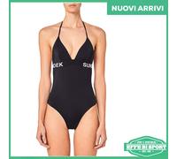 Costume intero donna Sundek costume da bagno con elastico mare spiaggia piscina