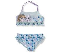 Costume Intero Frozen, Disney, Elsa e Anna, Costume da Mare Bambina, Azzurro