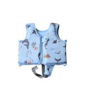 Costume Intero Neonata-Giubbotto Di Salvataggio Per Bambini E Ragazzi, Con Stampa Sul Ghiaccio, Per Bambini Dai 2 Ai 7 Anni, Per Piscina, Spiaggia E Acqua Dell'Oceano, Per Nuoto E Attività All'Aperto.