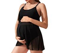 Costume Intero Premaman Costume Bagno Premaman Abito Cerimonia Elegante Slip Gravidanza Costumi Da Piscina Donna Cotone Panciera Tankini Guaina Estivo Mutande Vestaglia Parto Scollato Nuoto Due Pezzi