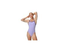 Costume intero speedo da donna club training turnback viola
