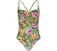 Costume Intero W - donna Green/Orange 36