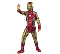 Rubies Costume Iron Man Endgame Classic per ragazzi, Tuta stampata, copristivali