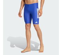 Adidas Costume Jammer 3-Stripes 8-Inch Blu semi lucido / Bianco XS