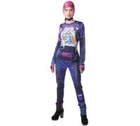 Costume Jumpsuit Tween Brite Bomber Di Fortnite Con Cappello E Accessori