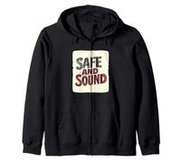 Costume Just Safe and Sound Vibes Felpa con Cappuccio