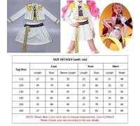 Costume K-Pop Demon Hunters Rumi Mira Zoey Cosplay Bambina Bambini 3-12 anni
