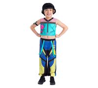 Rubies Costume ufficiale di Zoey delle Huntrix delle Guerriere K-Pop. TAGLIA M