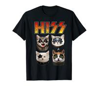 Costume Kawaii Cat Art Giapponese Nero Anime Gatto Vintage Carino Maglietta