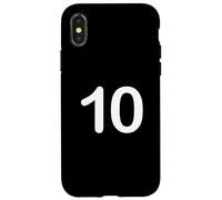 Costume Keycap Digit ten Custodia per iPhone X/XS