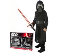 Rubie's 620514-M Star Wars - Costume da Kylo Ren con spada M (5-6 años), colore: Nero