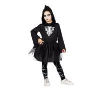 COSTUME LA MORTE BAMBINA DI CARNEVALE HALLOWEEN PEGASUS