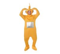 Adulti Unisex Ufficiale Teletubbies Laa-Laa Deluxe Giallo TV Divertente Cervo Do