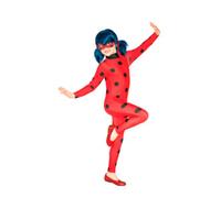 Rubies - Costume Ladybug Classic per bambina, Tg. S (3/4 anni), Tuta stampata e