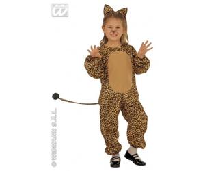COSTUME LEOPARDINA GATTA BAMBINA 3/4 ANNI