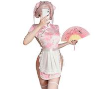 Costume Lingerie Poliziotta Babydoll Donne Cosplay Body Pizzo Studentessa Insegnante Vestito Set Indumenti Da Notte L