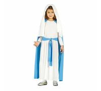 COSTUME MADONNA CARNEVALE VESTITO GUIRMA BAMBINA MARIA VERGINE PRESEPE NATALE