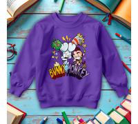 Costume maglione felpa Bunny vs Monkey uomo bambino giornata mondiale del...