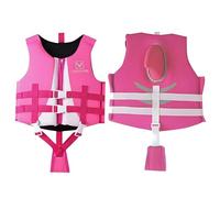 Costume Mare Bambina, Giubbotto di Salvataggio per Bambini con Design a Cuore per Nuoto Snorkeling e Sport Acquatici