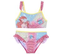 COSTUME MARE LA SIRENETTA ARIEL DISNEY BIKINI 2 PEZZI TOP E SLIP - YE18010GIALLO