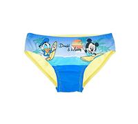 COSTUME MARE MICKEY MOUSE DISNEY TOPOLINO PAPERINO SLIP MUTANDINA NEONATO BAMBINO - UE0098GIALLO