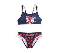 COSTUME MARE MINNIE MOUSE DISNEY BIKINI 2 PEZZI BAMBINA 3/8 ANNI - WE1861BLU