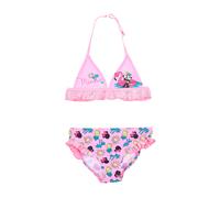 COSTUME MARE MINNIE MOUSE DISNEY BIKINI 2 PEZZI BAMBINA 3/8 ANNI - WE1868ROSA