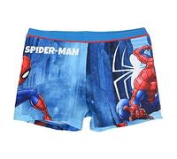 COSTUME MARE SPIDERMAN UOMO RAGNO MARVEL PARIGAMBA BAMBINO 3/8 ANNI-ET1708BLU