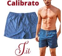 Costume mare Uomo Boxer Calibrato David Taglie forti Blu 56 58 60