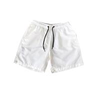 Costume Mare Uomo Costumi Mare Costume da Bagno Uomo Piscina Nuoto Pantaloncini da Bagno Uomo Surf Short Mare Shorts Sportivi Uomo Navigare Pantaloncino Sportivo Uomo Corti Taglie Forti Bianco 5XL