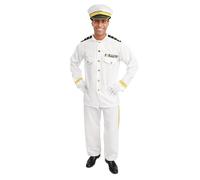 P'TIT CLOWN - 23395 - Costume ufficiale militare della marina americana - US Army - DDay - Costume adulto completo - Taglia L/XL