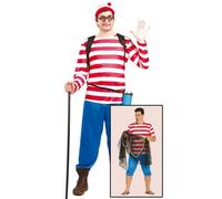 Costume marinaio gondoliere escursionista uomo taglia unica