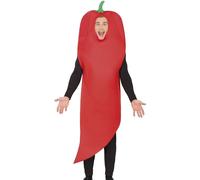 Costume mascotte peperoncino uomo donna