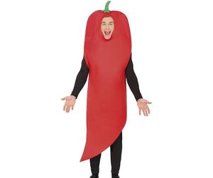 Costume mascotte peperoncino uomo donna