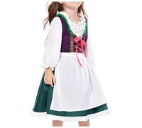 Costume medievale da principessa, per donne, bambini, ragazze, estate, Oktoberfest, a maniche corte, gonna, vestito da donna Tinyones Jabami Yumeko, uniforme scolastica, anime cosplay (verde, XS)